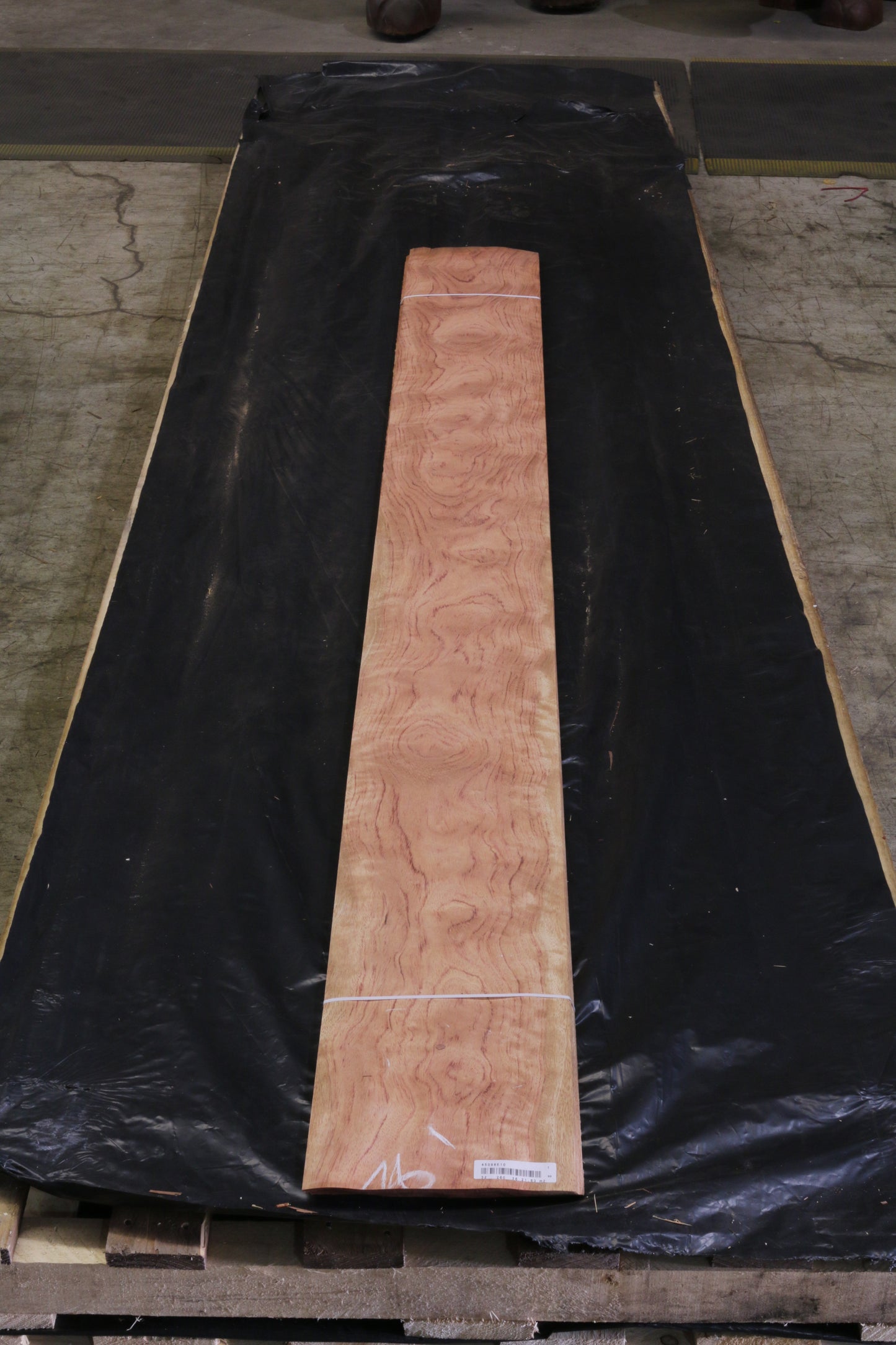 Bubinga figured (guibourtia demeusei) 0,55mm