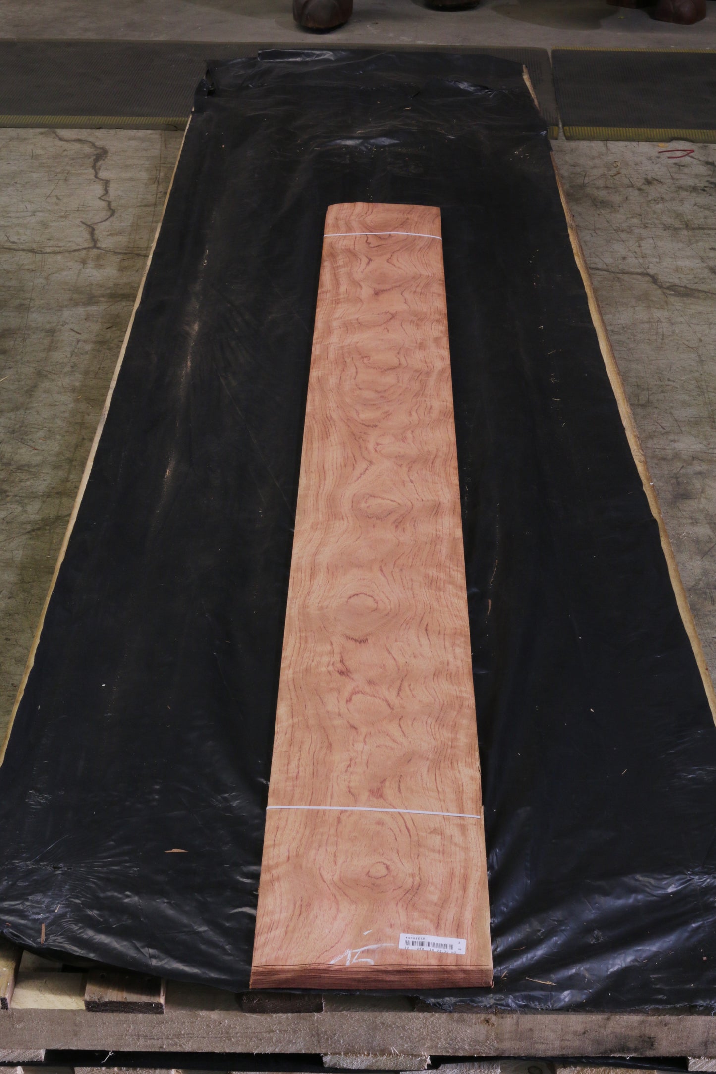 Bubinga figured (guibourtia demeusei) 0,55mm