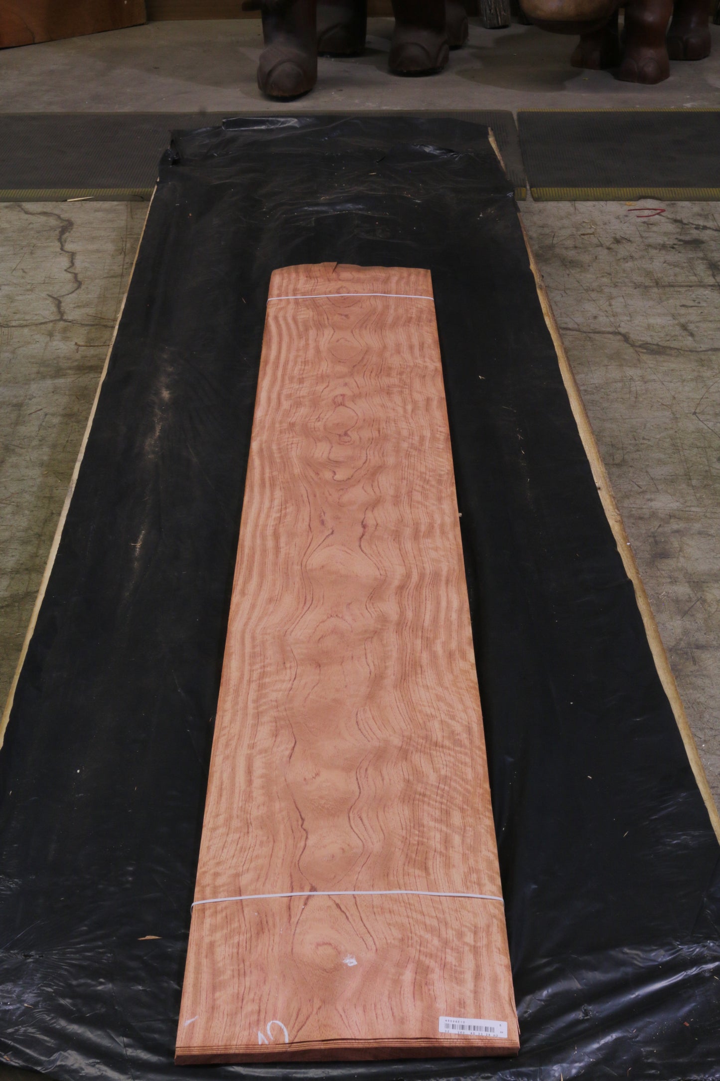 Bubinga figured (guibourtia demeusei) 0,55mm