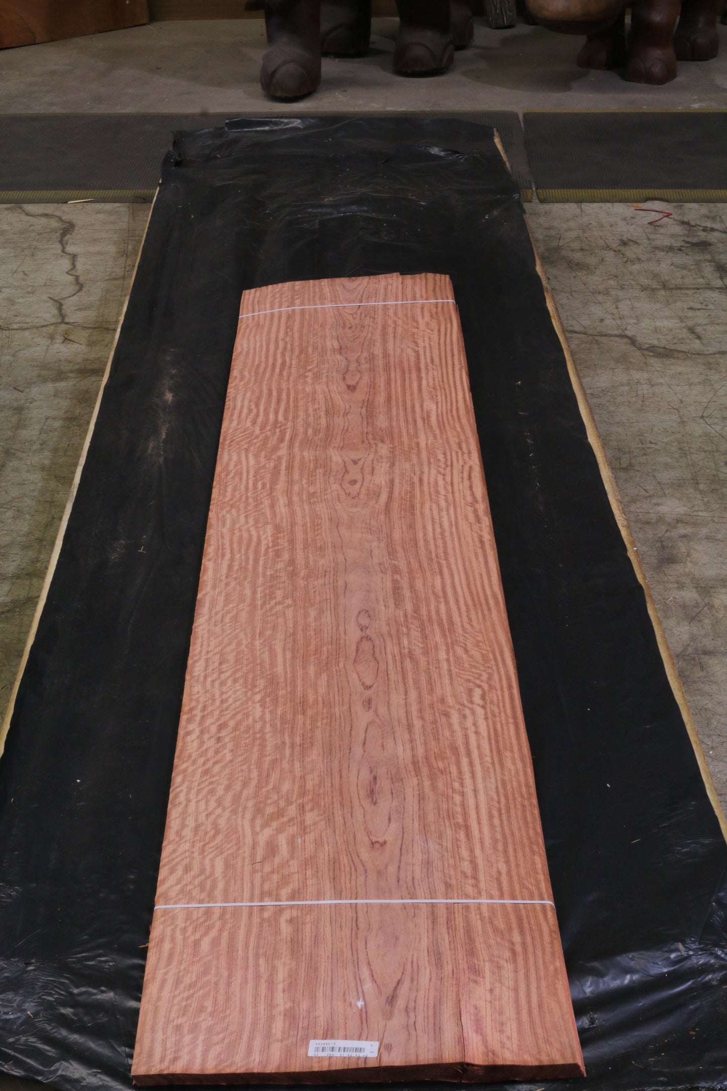 Bubinga figured (guibourtia demeusei) 0,55mm